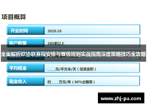 全面解析欧协联赛程安排与晋级规则实战指南深度策略技巧全攻略 全面解析欧协联赛程安排与晋级规则实战指南深度策略技巧全攻略