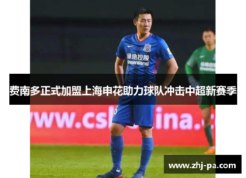 费南多正式加盟上海申花助力球队冲击中超新赛季 费南多正式加盟上海申花助力球队冲击中超新赛季